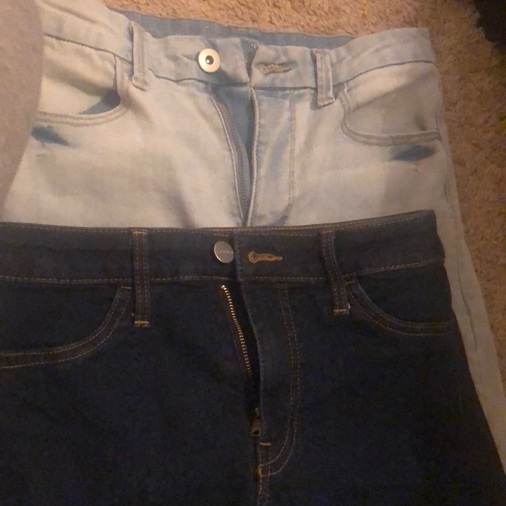 Two pairs jeans